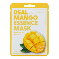Маска для лица тканевая   МАНГО  Real Mango Essence Mask  Farmstay 